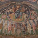 The fresco in the cave church.