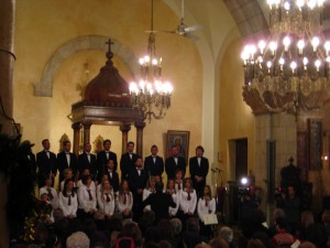 Christmas concert at Saint Michelle Church