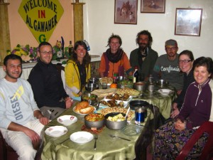 Ahmed and the Cyclists (Ahmed, Roger, Mirelle, Katja, Miroslav, Peter, Wendy and Becky)